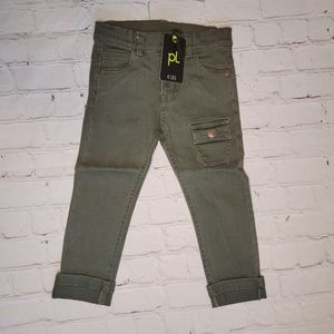 NWT Boys Size 3T Petit Lem Khaki Pants Chino Slacks